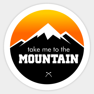 mountain Sticker